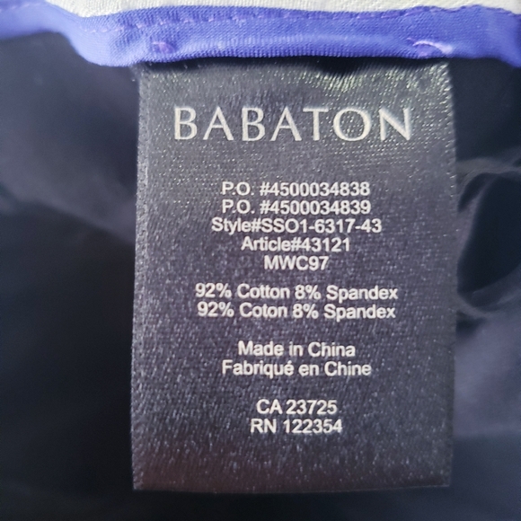 BABATON | ARITZIA BI- STRETCH BLACK PANTS - Picture 4 of 4